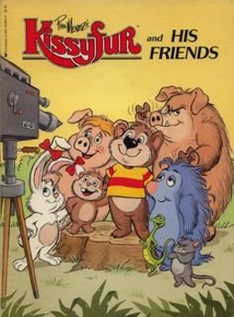 Kissyfur and His Friends Coloring Book