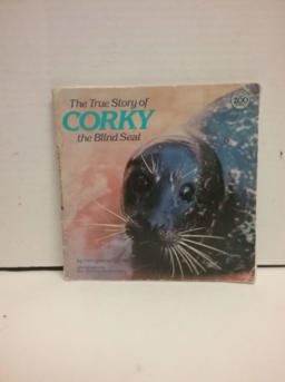 True Story of Corky the Blind Seal  9780590407182 Front Cover