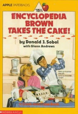 Brown Takes the Cake! A Cook and Case Book  9780590445764 Front Cover