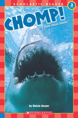 Chomp! A Book about Sharks  9780590522984 Front Cover