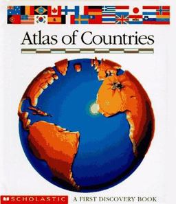 Atlas of Countries  9780590582827 Front Cover