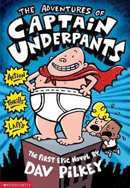 Adventures of Captain Underpants  9780590846288 Front Cover