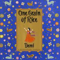 One Grain of Rice: a Mathematical Folktale  9780590939980 Front Cover