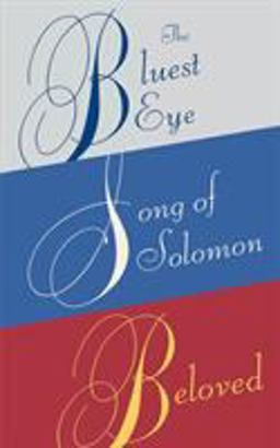 Toni Morrison Box Set: the Bluest Eye, Song of Solomon, Beloved  9780593082164 Front Cover