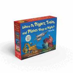 Where Do Diggers, Trains, and Planes Sleep at Night? Board Book Boxed Set Where Do Diggers, Trains, and Planes Sleep at Night? Board Book Boxed Set