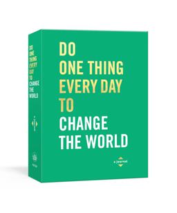Do One Thing Every Day to Change the World: A Journal  9780593135075 Front Cover