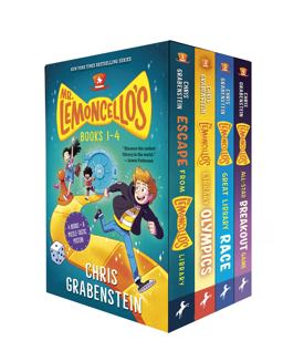 Mr. Lemoncello's Library Books 1-4 (Boxed Set)