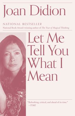Let Me Tell You What I Mean An Essay Collection  9780593312193 Front Cover