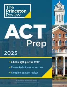 Princeton Review ACT Prep 2023