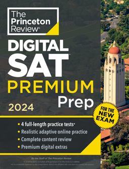 Princeton Review Digital SAT Premium Prep 2024