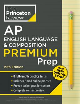 REV.AP ENGLISH LANGUAGE+COMP.PREM.PREP-  9780593517611 Front Cover