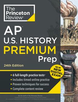 REV.AP U.S.HISTORY PREMIUM PREP-2025  9780593517765 Front Cover