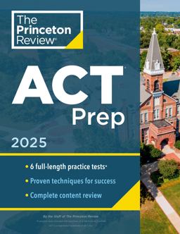 Princeton Review ACT Prep 2025