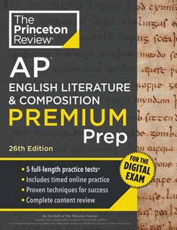 Princeton Review AP English Literature and Composition Premium Prep, 26th Edition