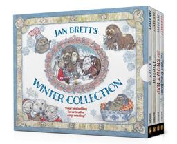 Jan Brett's Winter Collection Box Set  9780593695883 Front Cover