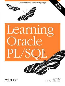 Learning Oracle PL/SQL Oracle Development Languages  9780596001803 Front Cover