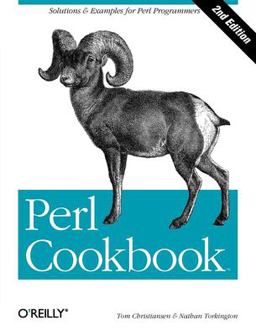Perl Cookbook Solutions and Examples for Perl Programmers 2nd 9780596003135 Front Cover