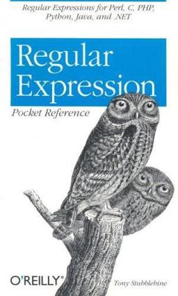 Regular Expression Pocket Reference  9780596004156 Front Cover