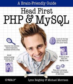 Head First PHP and MySQL A Brain-Friendly Guide  9780596006303 Front Cover