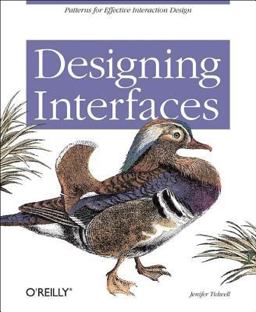 Designing Interfaces Patterns for Effective Interaction Design  9780596008031 Front Cover
