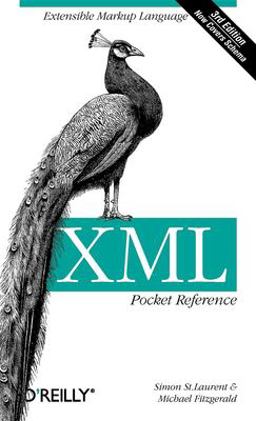 XML Pocket Reference Extensible Markup Language 3rd 9780596100506 Front Cover