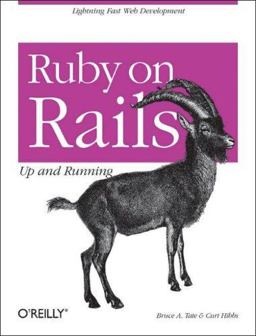 Ruby on Rails Up and Running  9780596101329 Front Cover