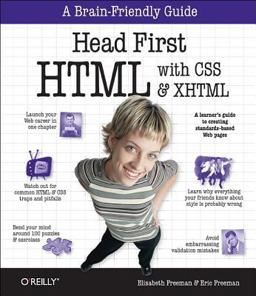 Head First HTML with CSS and XHTML  9780596101978 Front Cover