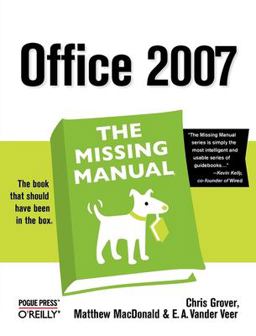 Office 2007  9780596514228 Front Cover