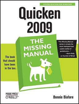 Quicken 2009: the Missing Manual  9780596522483 Front Cover