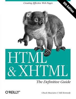 HTML and XHTML: the Definitive Guide