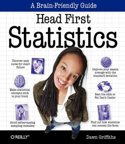 Head First Statistics A Brain-Friendly Guide  9780596527587 Front Cover