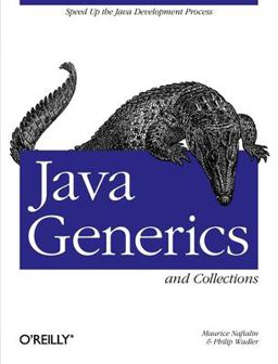 Java Generics and Collections  9780596527754 Front Cover