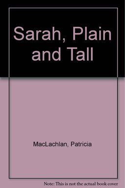 Sarah, Plain and Tall