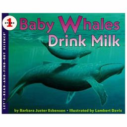 Baby Whales Drink Milk