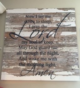 Now I Lay Me down to Sleep