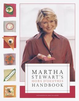 Martha Stewart's Hors d'Oeuvres Handbook  9780609603109 Front Cover