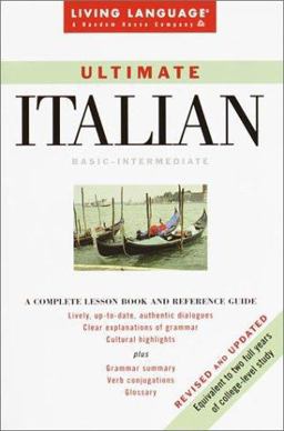 Ultimate Italian Basic-Intermediate Coursebook  9780609806814 Front Cover