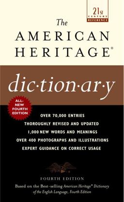 The American Heritage Dictionary