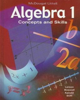 Algebra 1 Concepts and Skills  9780618050512 Front Cover