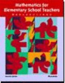 Mathematics for Elementary School Teachers Explorations Manual