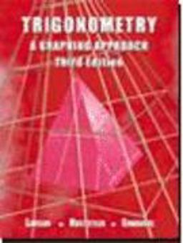 Trigonometry A Graphing Approach 3rd 9780618052936 Front Cover
