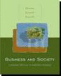 Business and Society A Strategic Approach to Corporate Citizenship  9780618072163 Front Cover