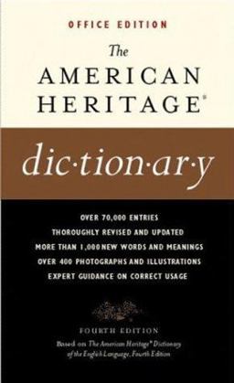 The American Heritage Dictionary