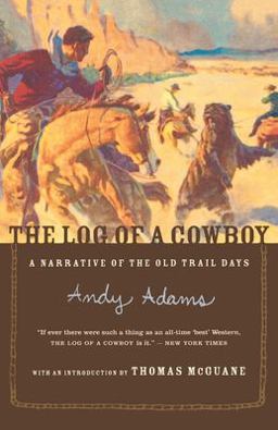 Log of a Cowboy  9780618083480 Front Cover