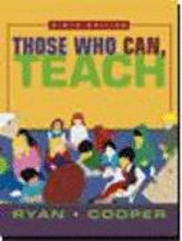 Those Who Can Teach with Upgrade CD-ROM, Ninth Edition