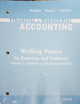 Financial and Managerial Accounting Working Papers