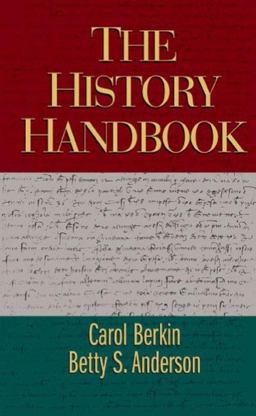 History Handbook  9780618122851 Front Cover