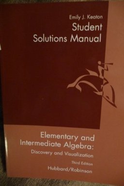 Elementary and Intermediate Algebra