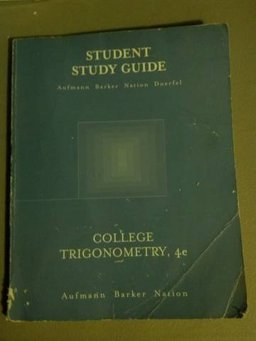 College Trigonometry Student Solutions Manual
