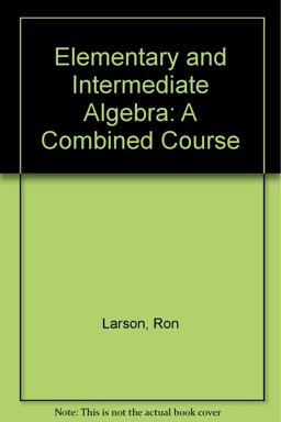 Elementary and Intermediate Algebra, Third Edition and Smarthinking